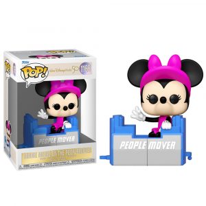Minnie Mouse On The  Peoplemover 1166 - Walt Disney World 50th