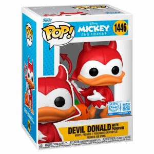 Devil Donald With Pumpkin 1446 - Mickey And Friends Special Edition