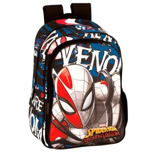 Mochila Venom Spiderman Marvel 42cm