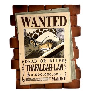 Hucha Wanted Trafalgar Law One Piece