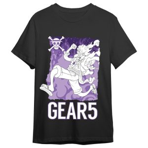 Camiseta Luffy Gear 5 One Piece