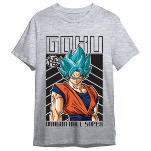 Camiseta Goku Blue Dragon Ball Super