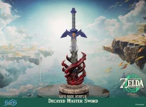 Estatua Tamaño Real Espada Maestra The Legend of Zelda: Tears of the Kingdom 1/1 Decayed Master Sword 71 cm (Aproximadamente Marzo/2027) *LEER CONDICIONES*