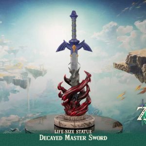 Estatua Tamaño Real Espada Maestra The Legend of Zelda: Tears of the Kingdom 1/1 Decayed Master Sword 71 cm (Aproximadamente Marzo/2027) *LEER CONDICIONES*