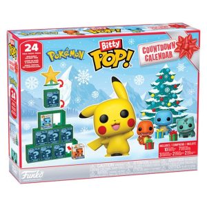 Calendario De Adviento Bitty POP! Pokémon 24 Figuras