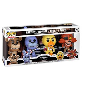 Freddy/Bonnie/Chica/Foxy 4Pack - Five Nights At Freddy's (Aproximadamente Octubre/26) *LEER CONDICIONES*