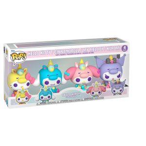Hello Kitty/Cinnamoroll/My Melody/Kuromi 4Pack (Aproximadamente Octubre/26) *LEER CONDICIONES*