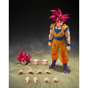 S.H.Figuarts Super Saiyan God Son Goku God Aura Dragon Ball Super