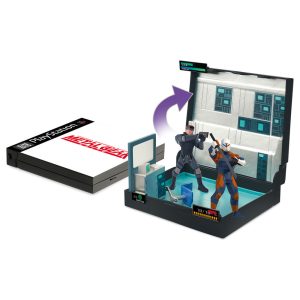 Diorama Solid Snake Vs Cyborg Ninja Metal Gear Solid Playstation Console Heroes (Aproximadamente Septiembre/26) *LEER CONDICIONES*
