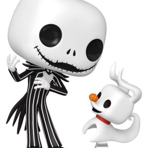 Jack Skellington With Zero 1808 - Pesadilla Antes De Navidad (Aproximadamente Enero/27) *LEER CONDICIONES*