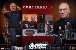 Profesor Xavier 25cm 1/6 Hot Toys (Aproximadamente Enero/27) *LEER CONDICIONES*